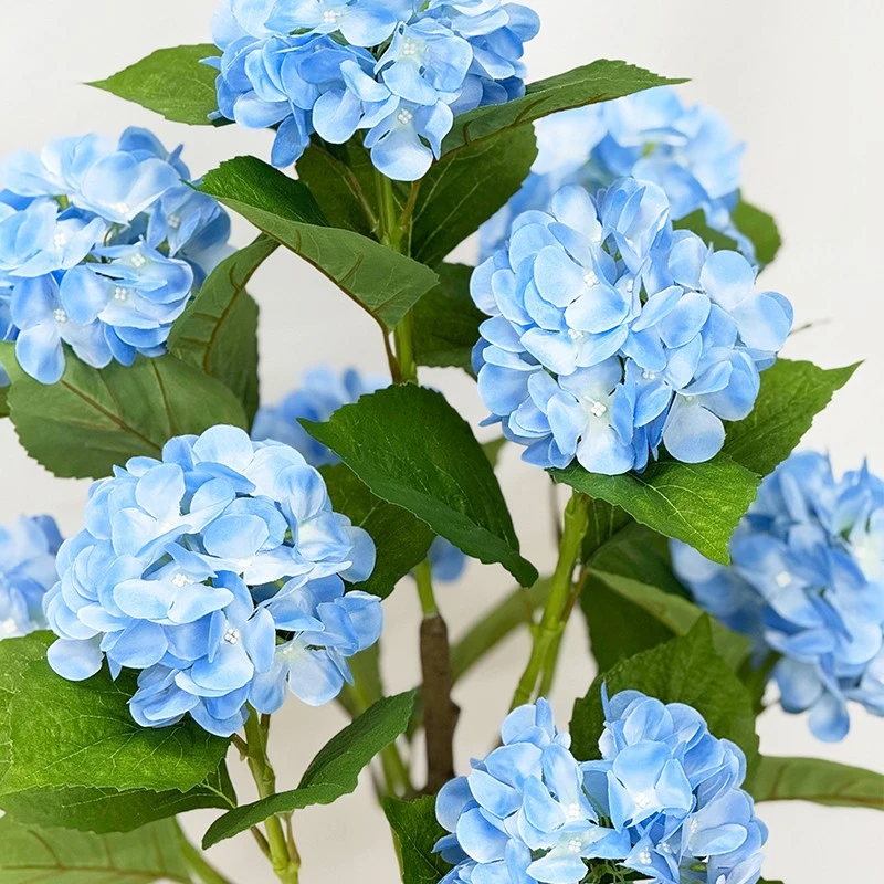 Fake Hydrangea Potted Plant