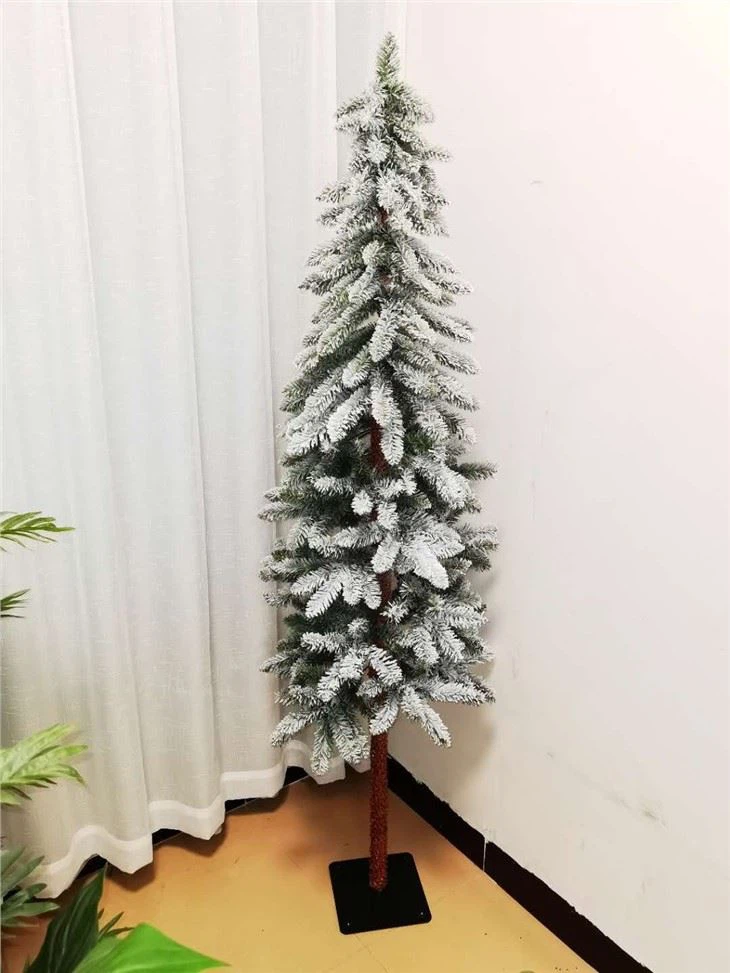 White Pine Tree Decoration Pencil Christmas Tree